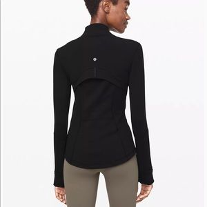 Define Luon zipper Lululemon jacket size 6 black